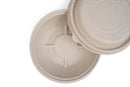 Bowl Com Tampa Palha de Milho 500ml Biodegradável - 200un
