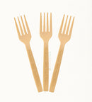 Garfo Bagaço de Milho 17cm Biodegradável - 1.000un