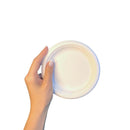 ML (Outros) Prato Bagaço Cana de Açúcar 15cm Biodegradável - 125un
