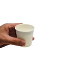 ML (Copos) Copo Papel Branco 80ml Biodegradável Térmico - 100un