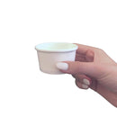 Pote Papel Branco 160ml Biodegradável Térmico - 100un