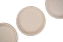 Prato Palha de Milho 23cm Biodegradável Compostável - 200un