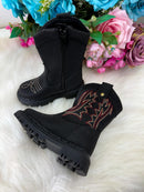 Bota Texana Nilqi Country Preto