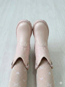 Bota\Coturno Nilqi Bella Rose