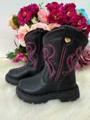 Bota\Coturno Nilqi Bella Preto