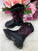Bota\Coturno Nilqi Bella Preto