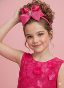 Vestido Juvenil Vila Lele Regata Flores Pink