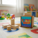 Brinquedo Educativo de Madeira Encaixe Se For Capaz