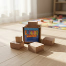 Brinquedo Educativo de Madeira Encaixe Se For Capaz