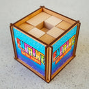 Brinquedo Educativo de Madeira Encaixe Se For Capaz