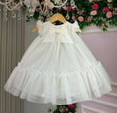 Vestido Vila Lele Jardim das Borboletas Baby Liz + Saiote