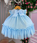 Vestido Vila Lele Jardim das Borboletas Baby Liz + Saiote