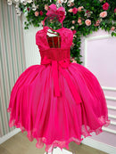 Vestido Vila Lele Regata Flores + Saiote