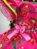 Vestido Junino Banana Club Quermesse do Balance Pink