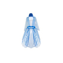 Fantasia Elsa princesa rainha do gelo neve deluxe infantil