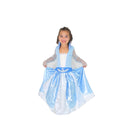 Fantasia Elsa princesa rainha do gelo neve deluxe infantil