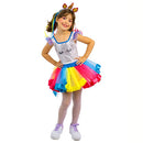Fantasia infantil menina de carnaval unicórnio - fantasia de unicórnio menina