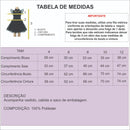 Fantasia Wandinha Deluxe Halloweeen