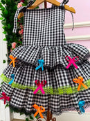 Vestido Banana Club Luxo Arraia do Chamego Preto