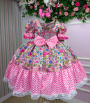 Vestido Marie Junino Quermesse de Luxo + Saiote