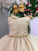 Vestido Marie Mariely Dourado