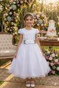 Vestido Juvenil Vila Lele Luiza Branco