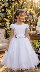 Vestido Juvenil Vila Lele Luiza Branco