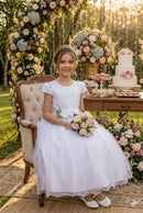 Vestido Juvenil Vila Lele Luiza Branco