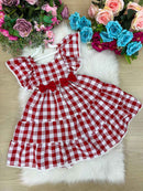 Vestido Banana Club Aline Xadrez