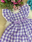 Vestido Banana Club Aline Xadrez