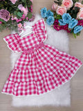Vestido Banana Club Aline Xadrez
