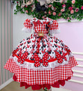 Vestido Junino Tematico Luxo Minnie