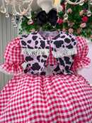 Vestido Junino Banana Club Encanto da Vaquinha - Boiadeira