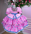 Vestido Bella Child Junino Quermesse Chique