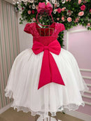 Vestido Juvenil - Midi Vila Lele Sabrina + Saiote