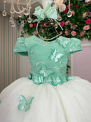 Vestido Juvenil - Midi Vila Lele Sabrina + Saiote
