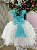 Vestido Juvenil - Midi Vila Lele Sabrina + Saiote