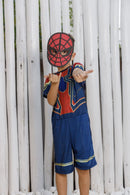 Fantasia Meninos Homem Aranha com Máscara