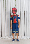 Fantasia Meninos Homem Aranha com Máscara
