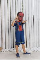 Fantasia Meninos Homem Aranha com Máscara