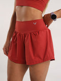 Short duplo fitness na poliamida - Manu
