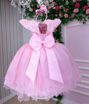 Vestido Marie Jardim Encantado Mel + Saiote
