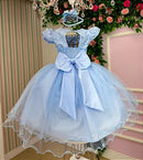 Vestido Marie Jardim Encantado Mel