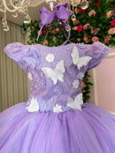 Vestido Marie Jardim Encantado Mel + Saiote