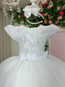 Vestido Marie Jardim Encantado Mel + Saiote