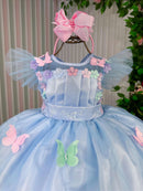 Vestido Marie Jardim Encantado Isis Luxinho