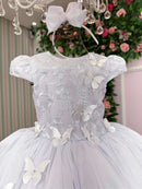 Vestido Juvenil - Midi Vila Lele Sabrina Daminha/Florista
