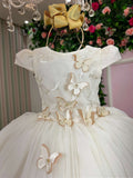 Vestido Juvenil - Midi Vila Lele Sabrina Daminha/Florista