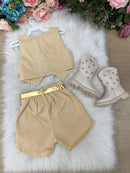 Conjunto Blogueirinha Boiadeira Estrelada