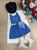 Vestido Blogueirinha Boiadeira do Sertão